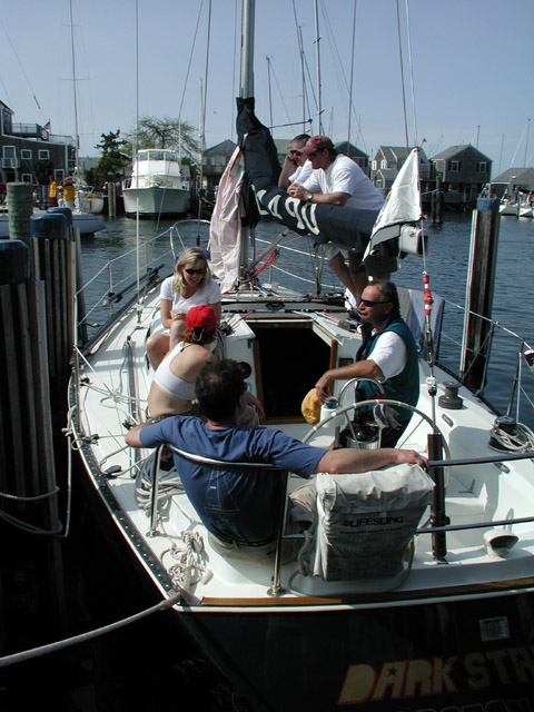 Dark Star, at the Dock in Nantucket